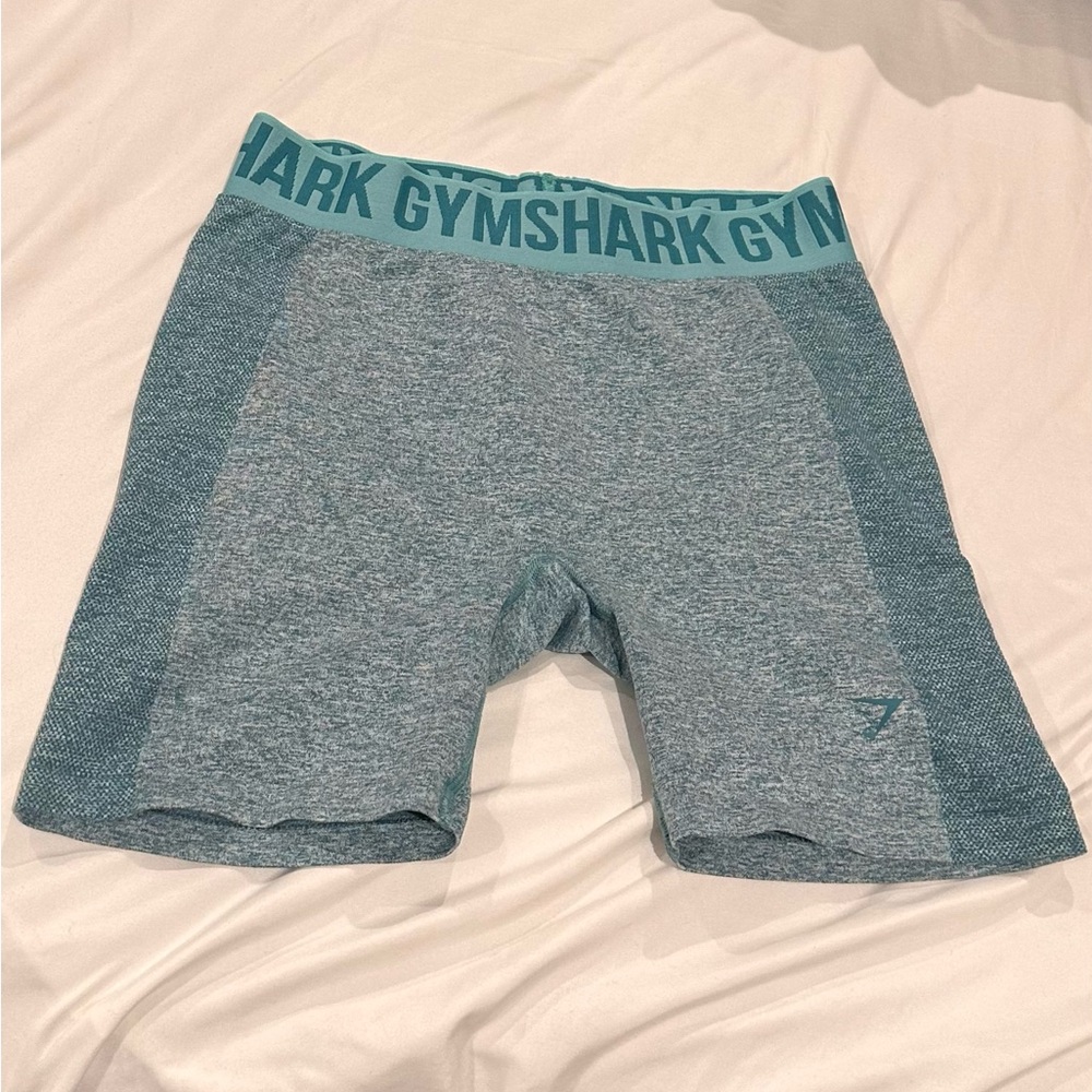 Gymshark Heathered Blue Shorts